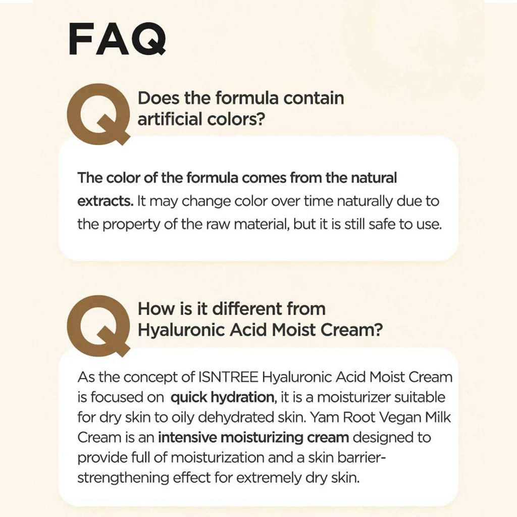 Yam Root Vegan Milk Cream - Image 3