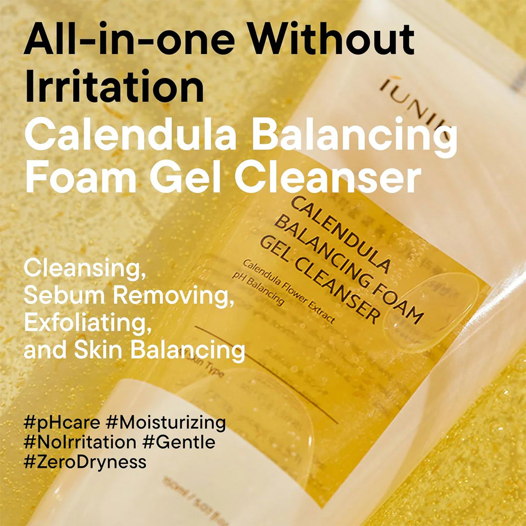 Calendula Balancing Foam Gel Cleanser (150ml) - Image 2