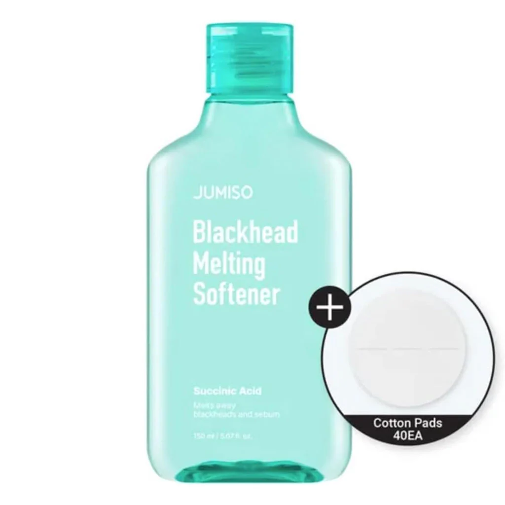 Blackhead Melting Softener & Cotton Pad Set