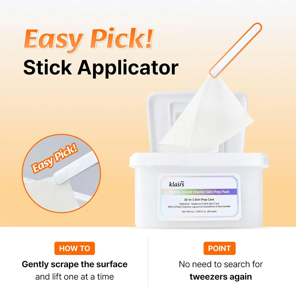 Freshly Juiced Vitamin Skin Prep Pads (80 pads) - Image 3