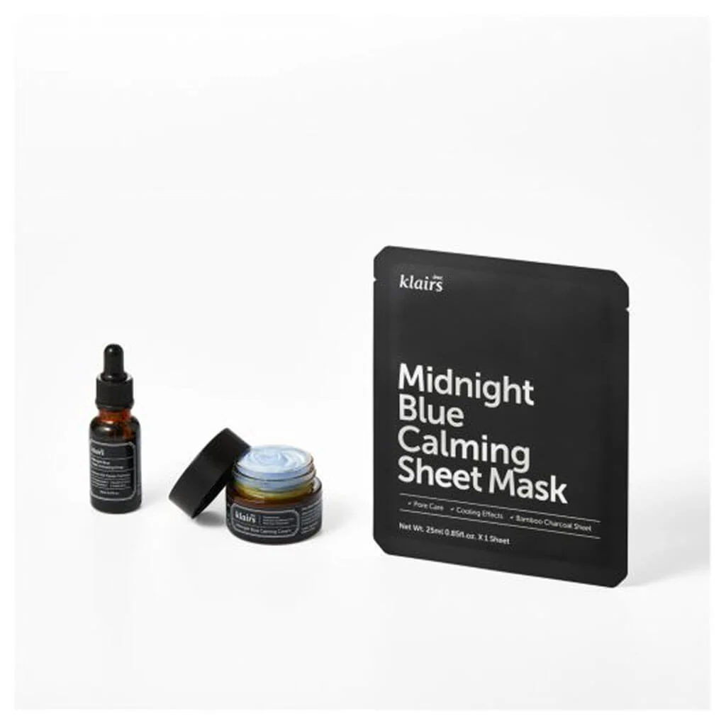 Midnight Blue Calming Sheet Mask - Image 5