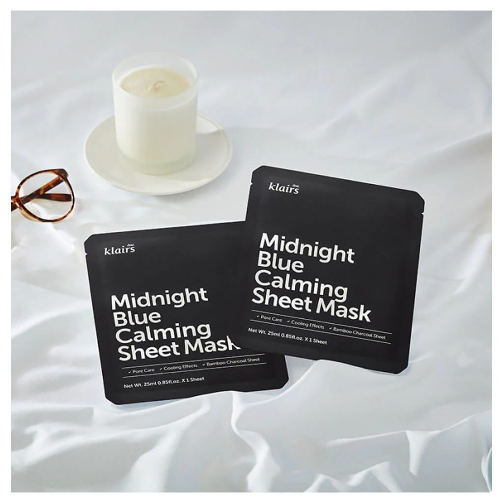 Midnight Blue Calming Sheet Mask - Image 7