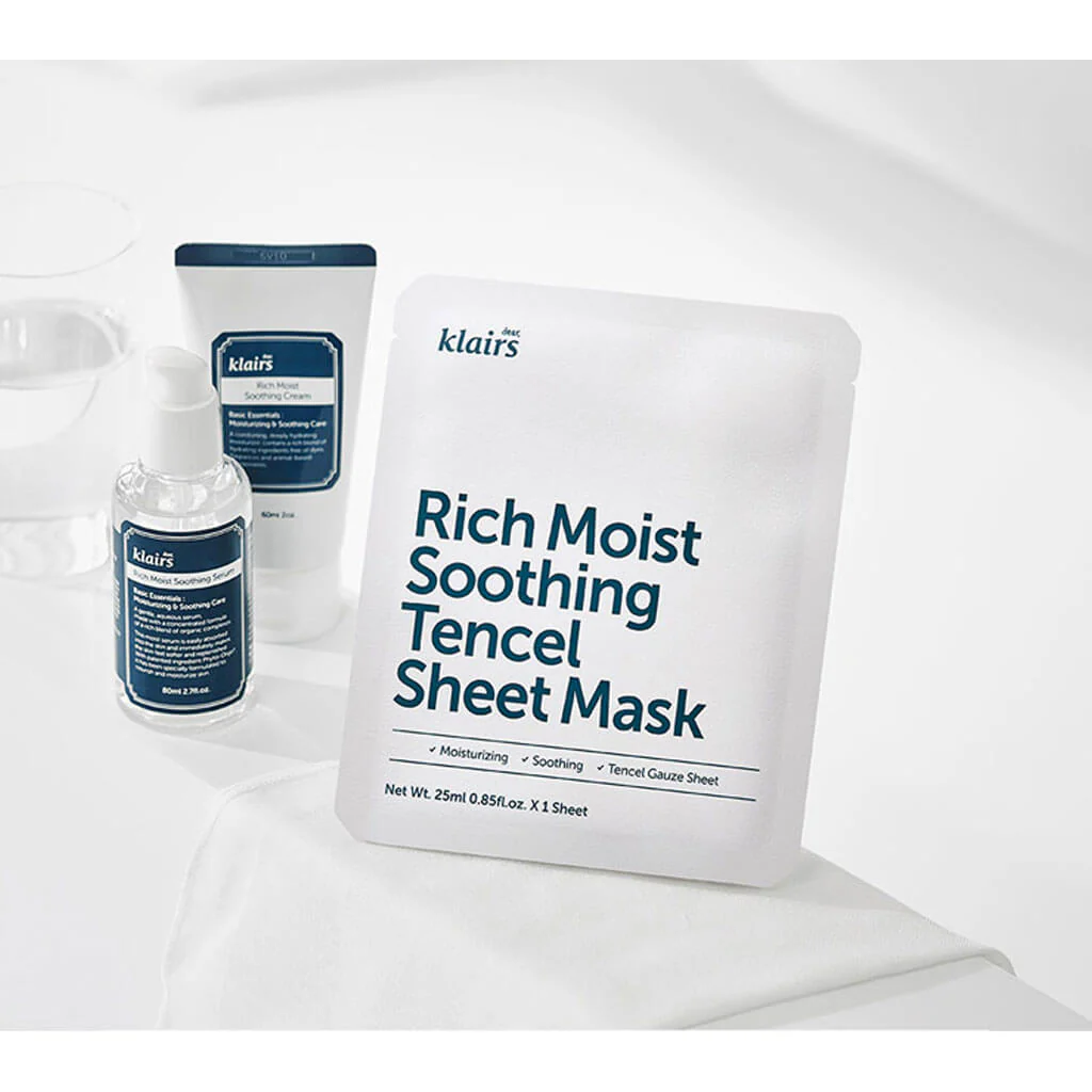 Rich Moist Soothing Tencel Sheet Mask - Image 4