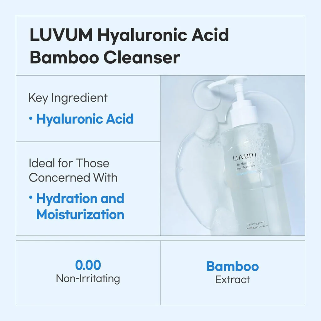 Bamboo Hyaluronic Moisture Gel Cleanser - Image 2