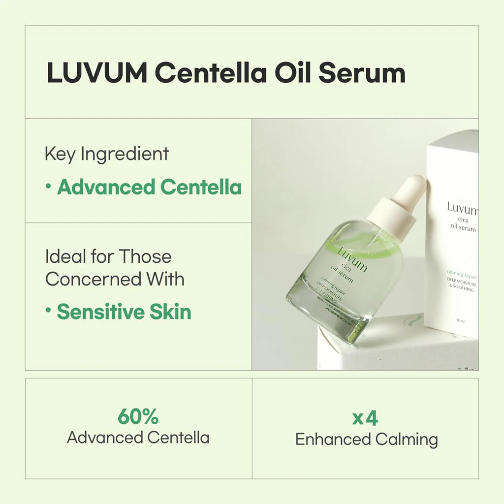Calming Repair Cica Oil Serum (30ml) - Image 2