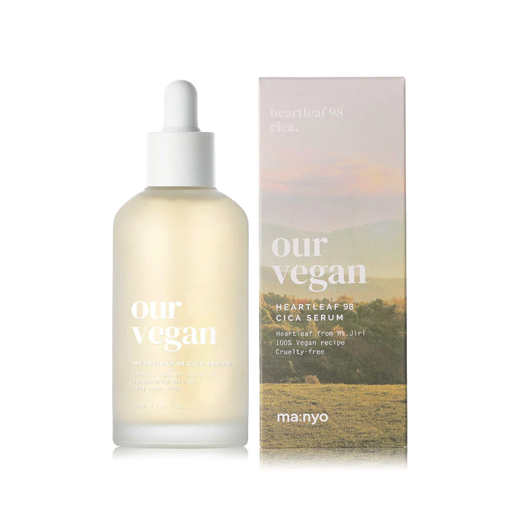 Our Vegan Heartleaf 98 Cica Serum
