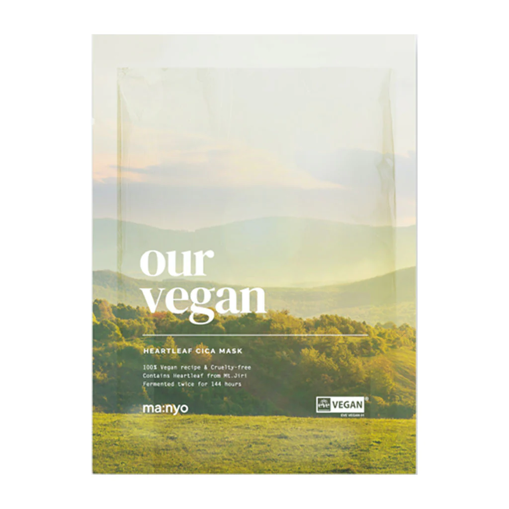 Our Vegan Heartleaf Cica Mask
