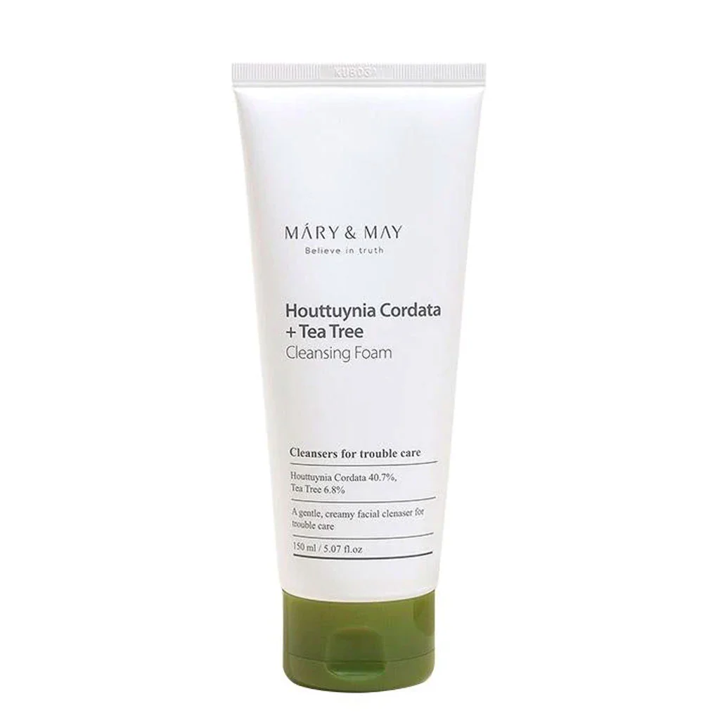 Houttuynia Cordata + Tea Tree Cleansing Foam (150ml)