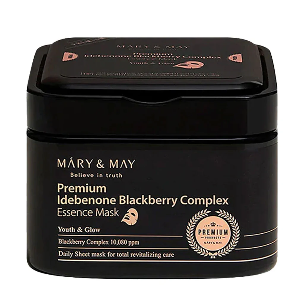 Premium Idebenone Blackberry Complex Essence Mask (20pcs)