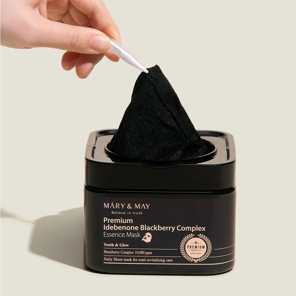 Premium Idebenone Blackberry Complex Essence Mask (20pcs) - Image 2