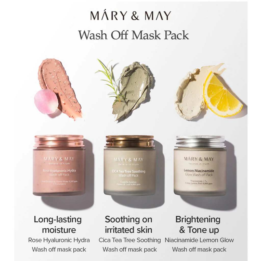 Rose Hyaluronic Hydra Wash off Pack - Image 3