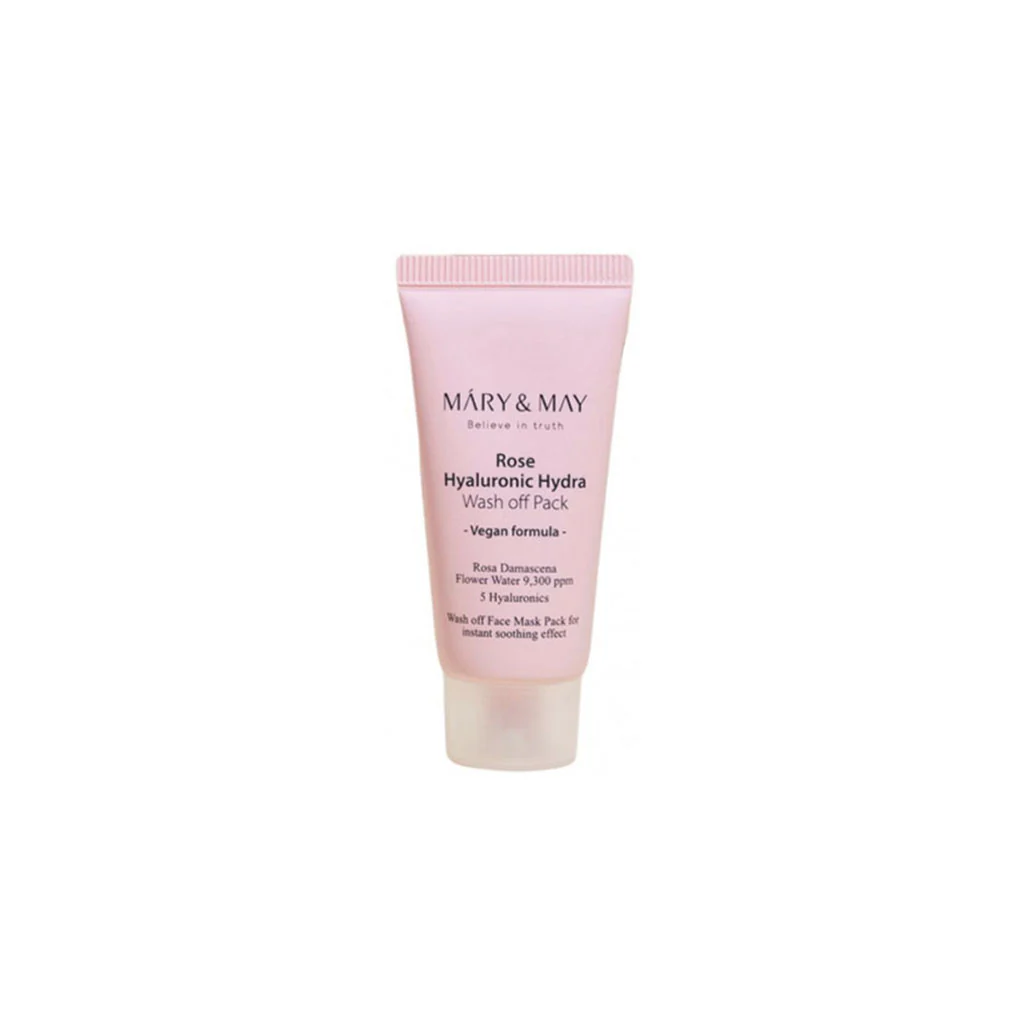 Rose Hyaluronic Hydra Wash off Pack - Image 4