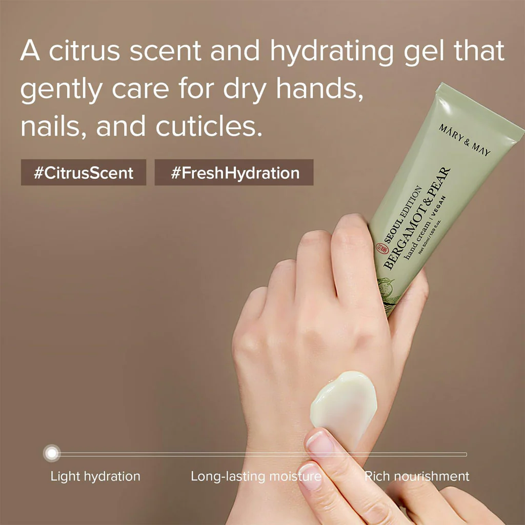 Seoul Edition Bergamot & Pear Hand Cream (50ml) - Image 2