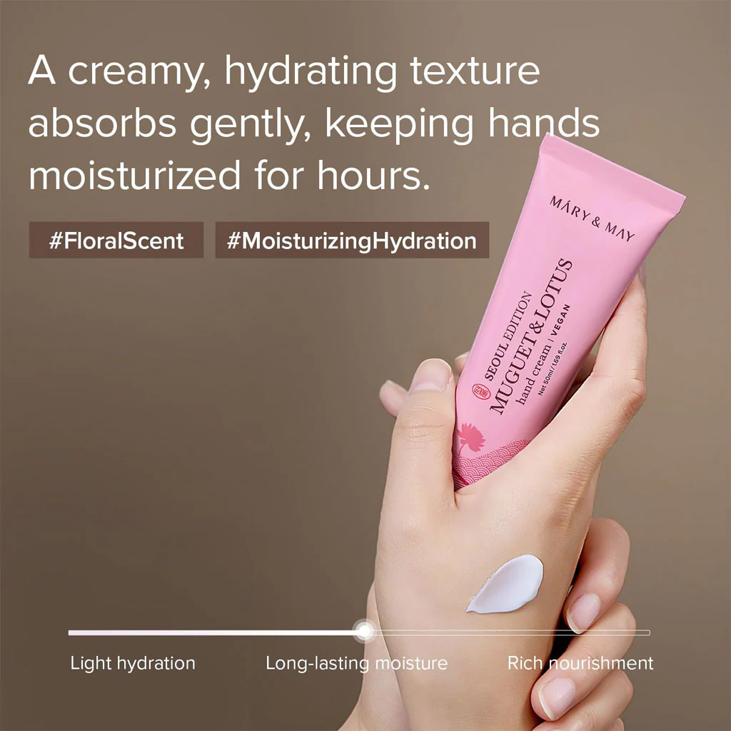 Seoul Edition Muguet & Lotus Hand Cream (50ml) - Image 2