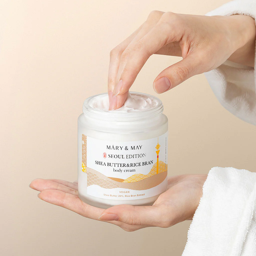 Shea Butter & Rice Bran Body Cream (250ml) - Image 2