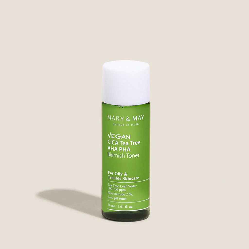 Vegan CICA Tea Tree AHA PHA Blemish Toner - Image 2