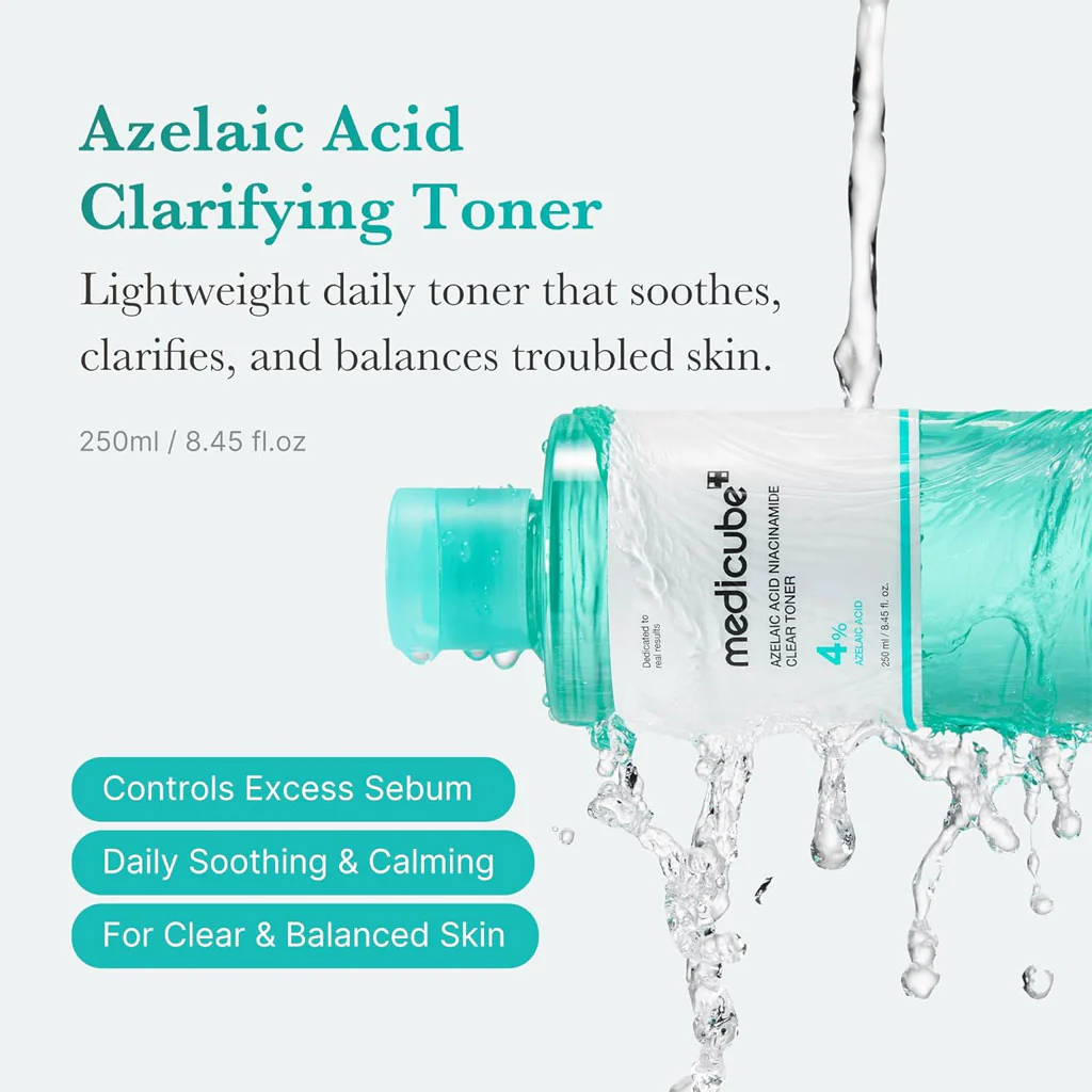 Azelaic Acid Niacinamide Clear Toner (250ml) - Image 2