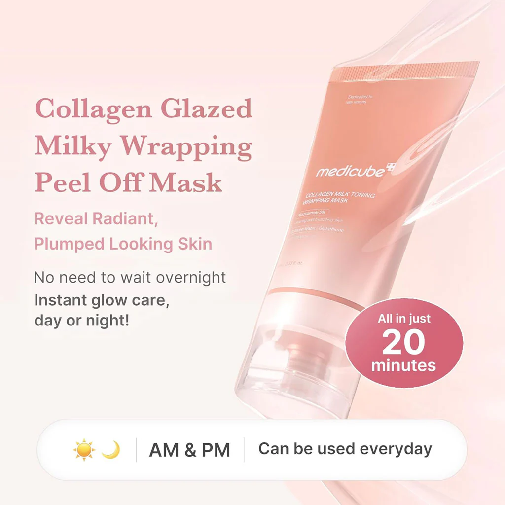 Collagen Milk Toning Wrapping Mask (75ml) - Image 2