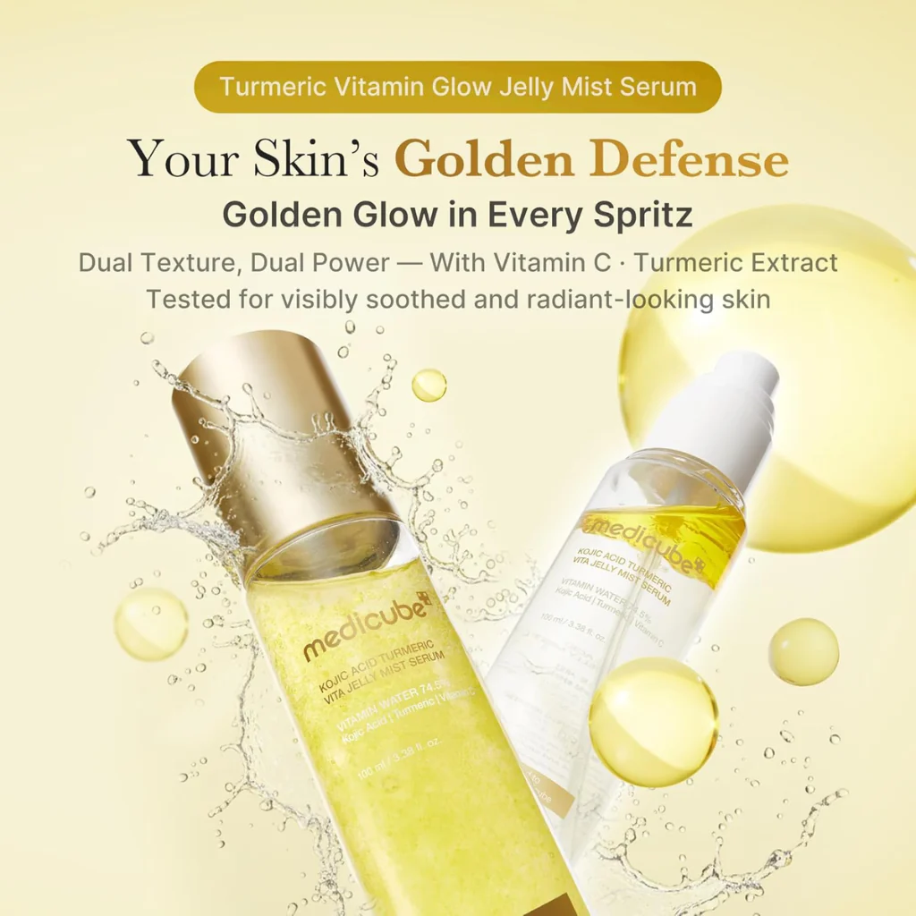 Kojic Acid Tumeric Vita Jelly Mist Serum (100ml) - Image 2