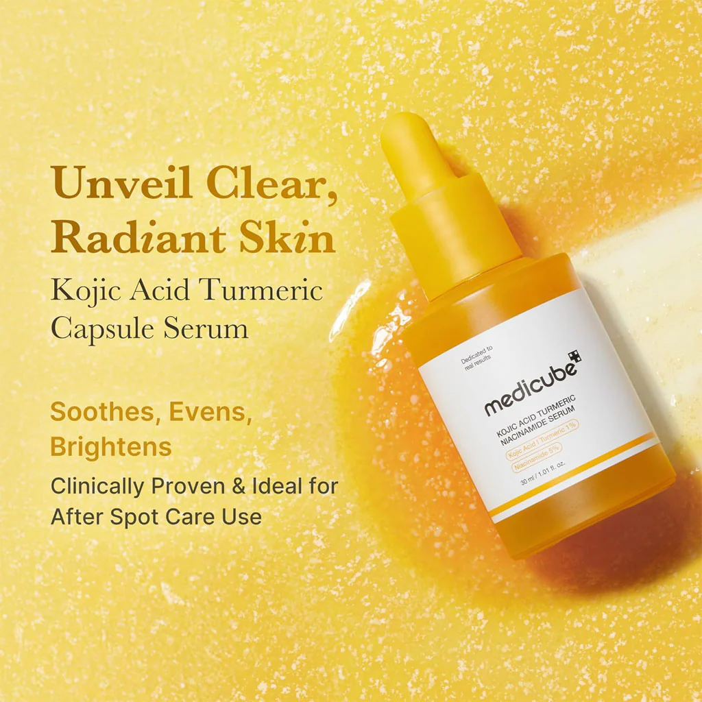 Kojic Acid Turmeric Niacinamide Serum (30ml) - Image 2