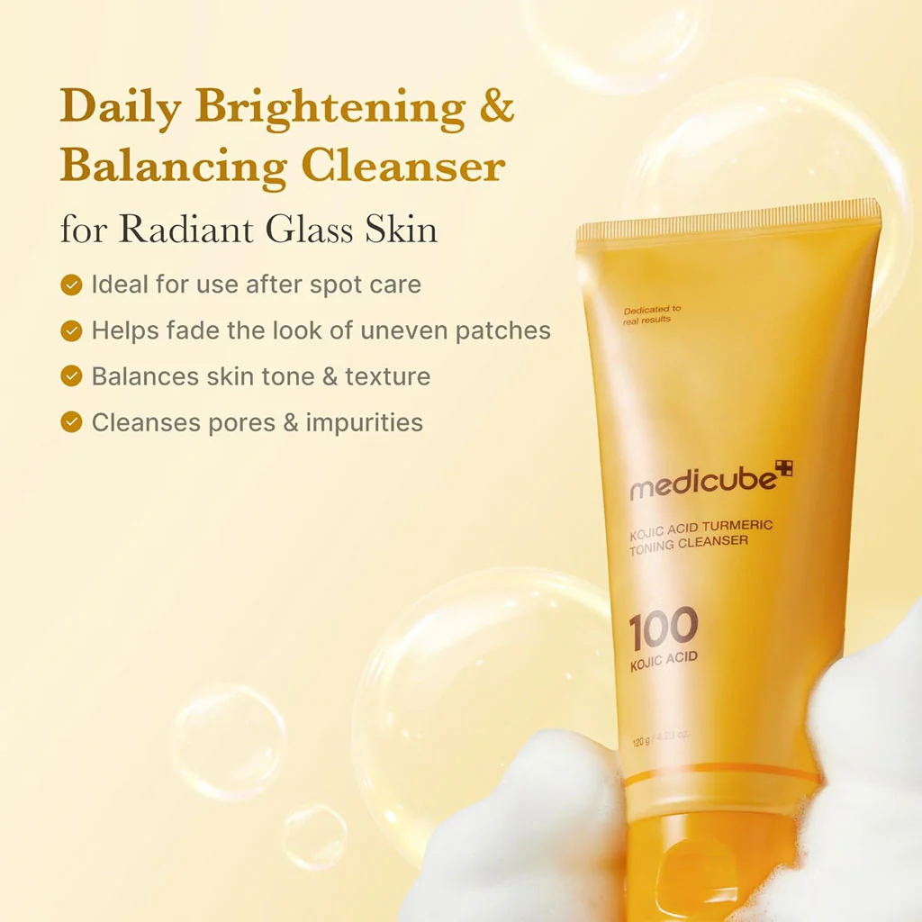 Kojic Acid Turmeric Toning Cleanser (120g) - Image 2