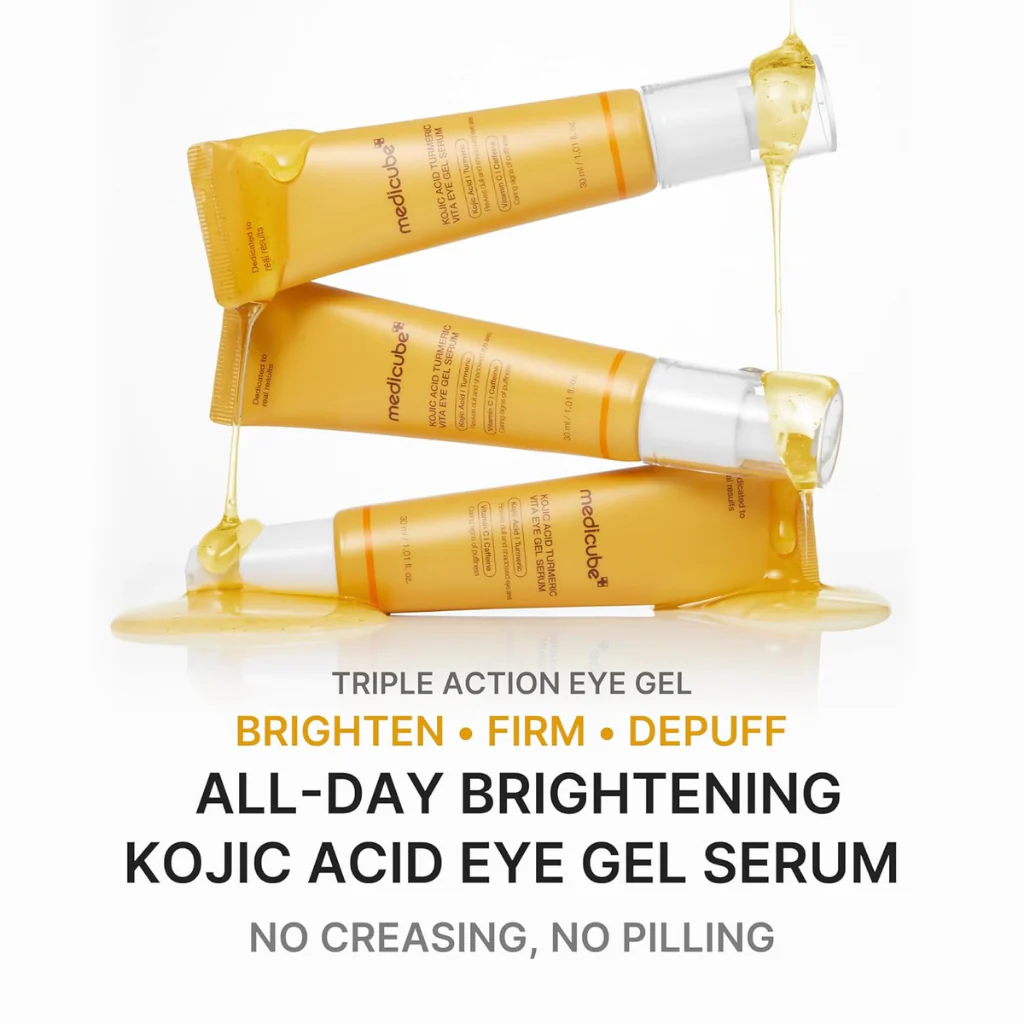 Kojic Acid Turmeric Vita Eye Gel Serum (30ml) - Image 2