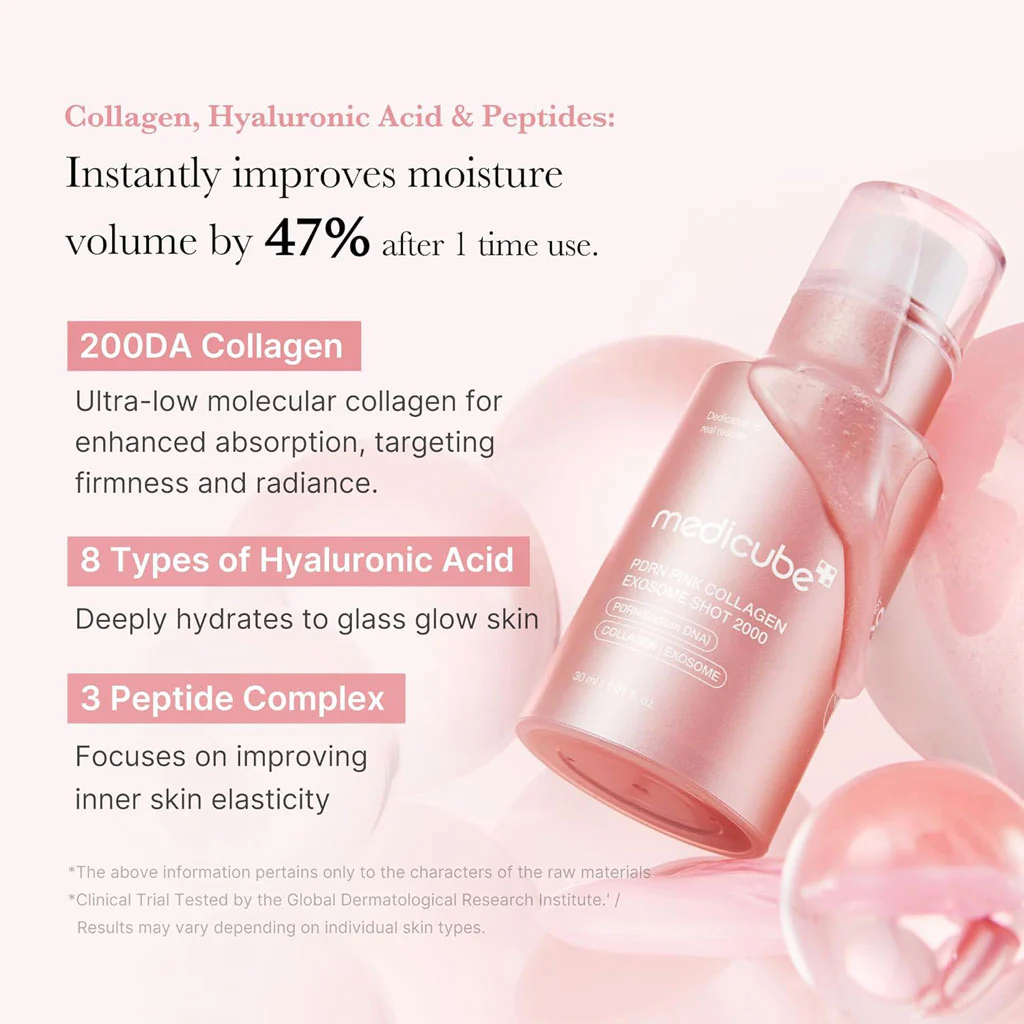 PDRN Pink Exosome Shot Serum 2000 (30ml) - Image 2