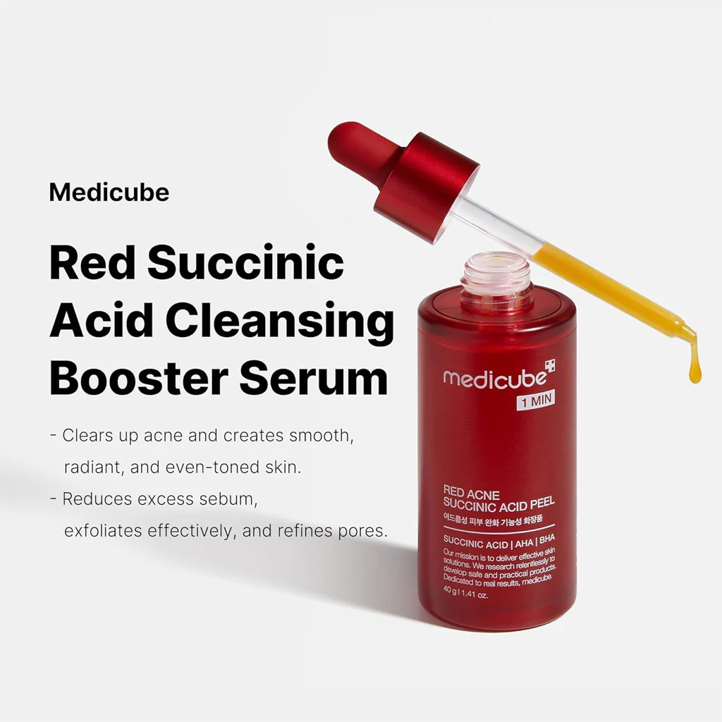 Red Acne Succinic Acid Peel (40g) - Image 2