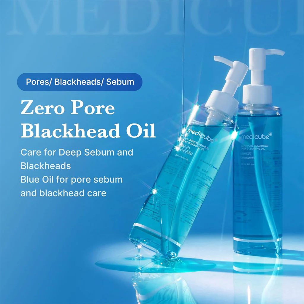 Zero Pore Blackhead Deep Cleansing Oil (205ml) - Image 2