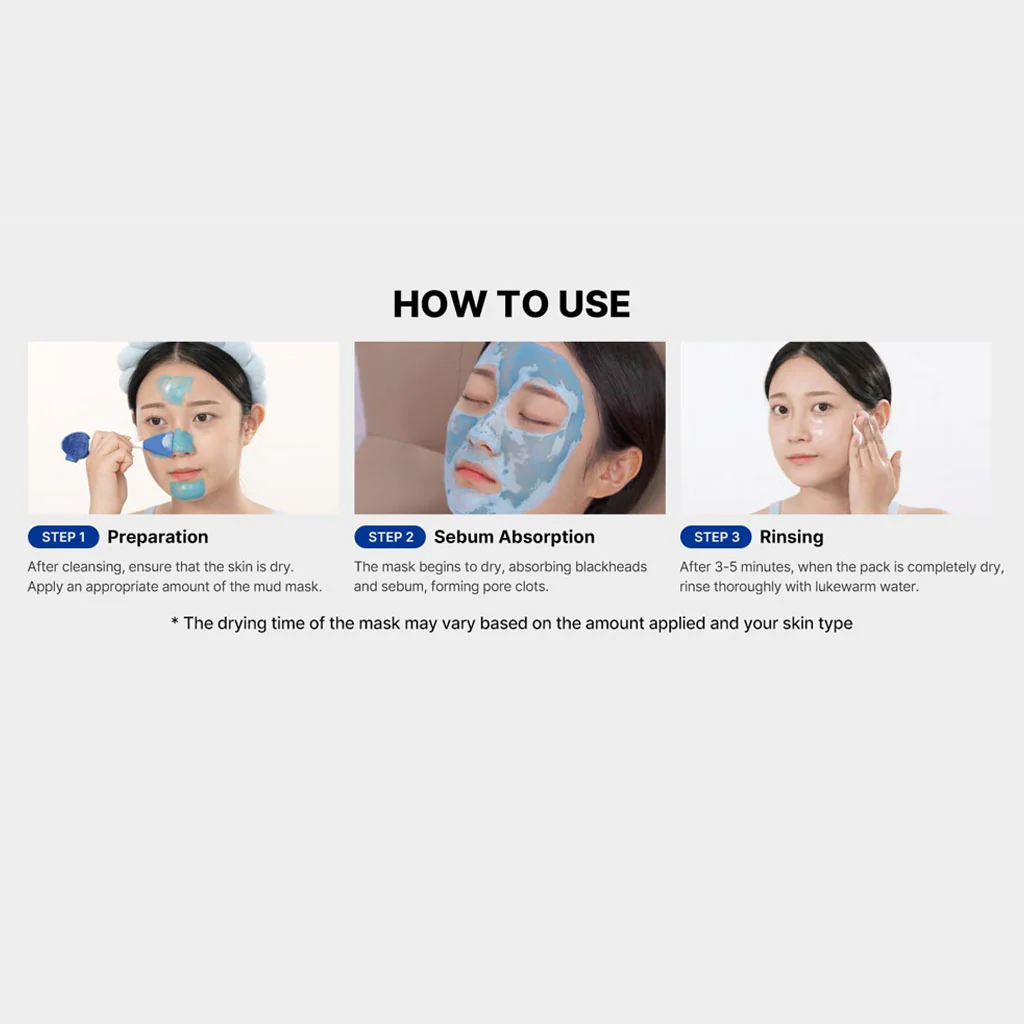Zero Pore Blackhead Mud Mask (100g) - Image 4