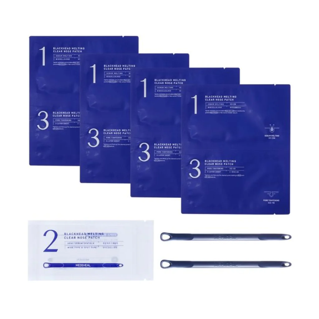 Blackhead Melting Clear Nose Patch (4pcs) - Image 2