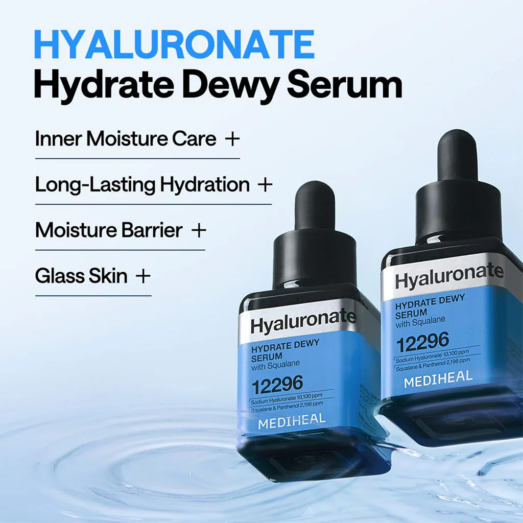 Low Molecular Hyaluronate Hydrate Dewy Serum (40ml) - Image 3