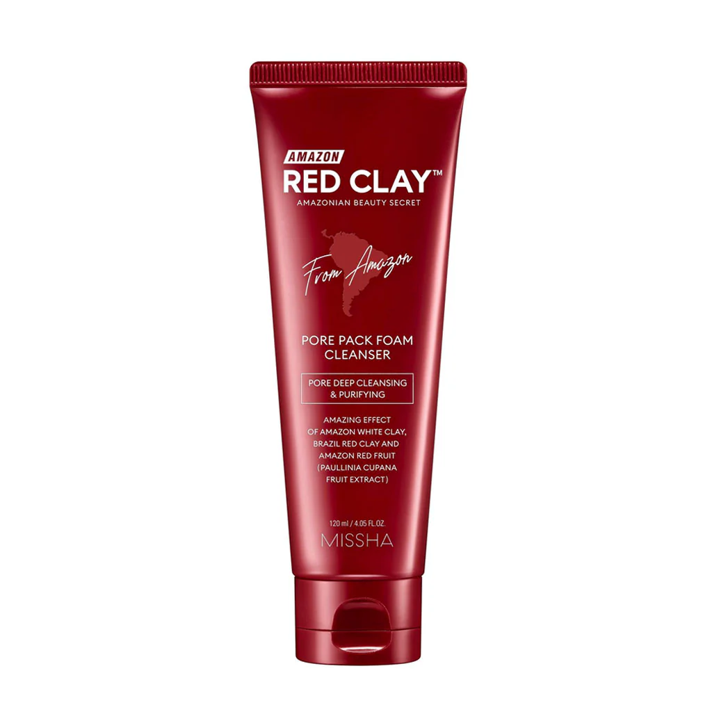 Amazon Red Clay Pore Pack Foam Cleanser
