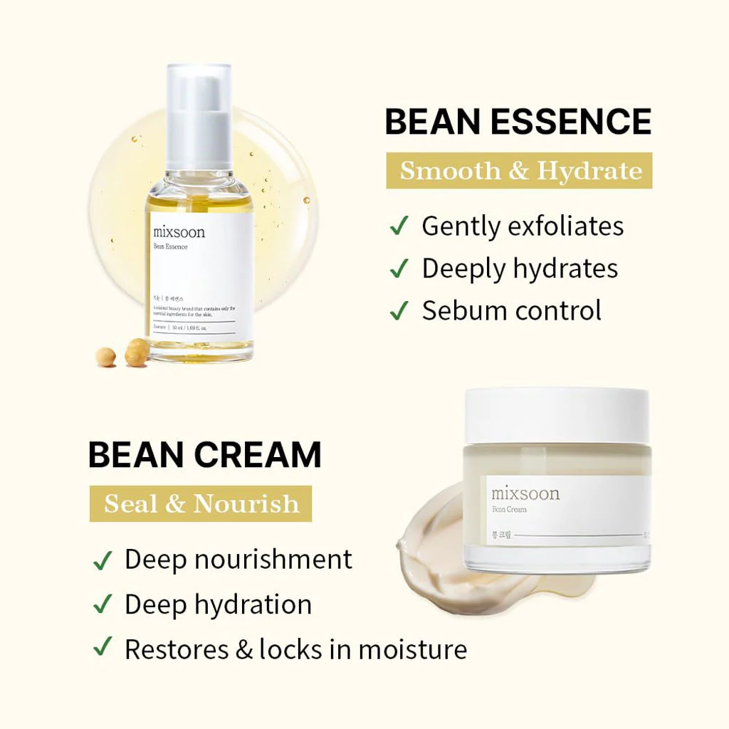 Bean Essence and Cream Duo Set - Image 2