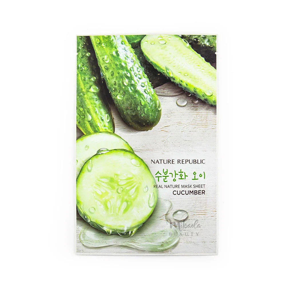 Real Nature Mask Sheet - Cucumber