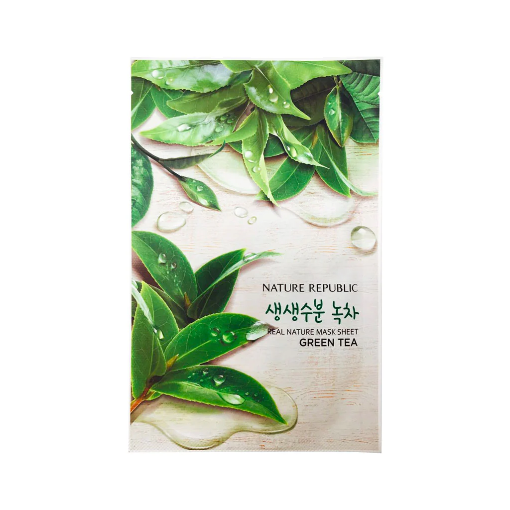 Real Nature Mask Sheet - Green Tea