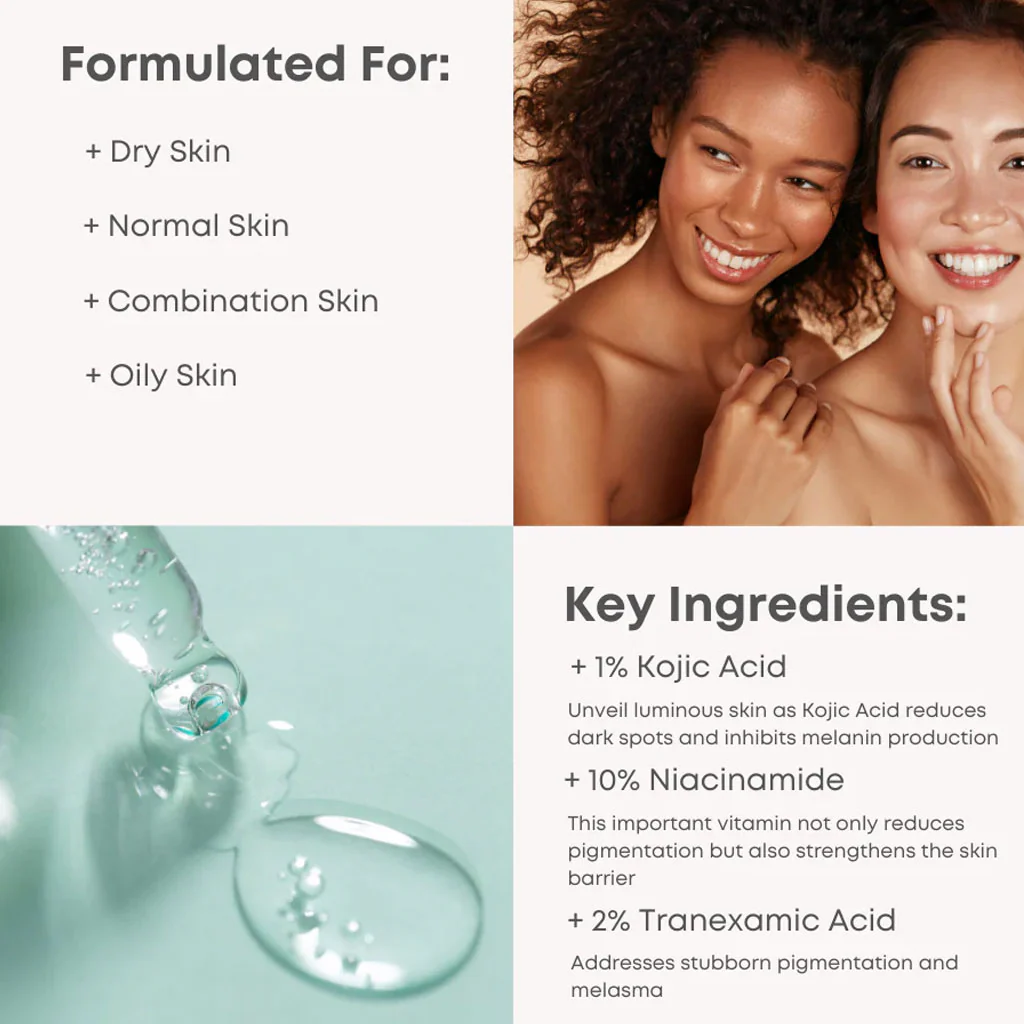 B-Boost 1% Kojic Acid Serum (30ml) - Image 2