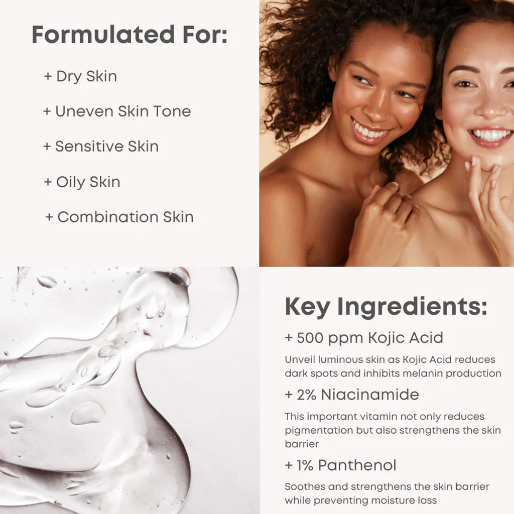 B-Boost Kojic Acid Glow Toner Pad (80 pads) - Image 2