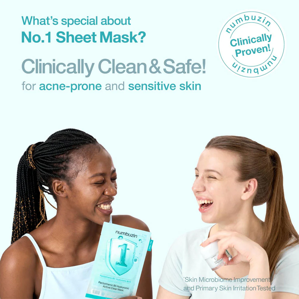 No.1 Pantothenic B5 Hyaluronic Active Clear Mask - Image 3
