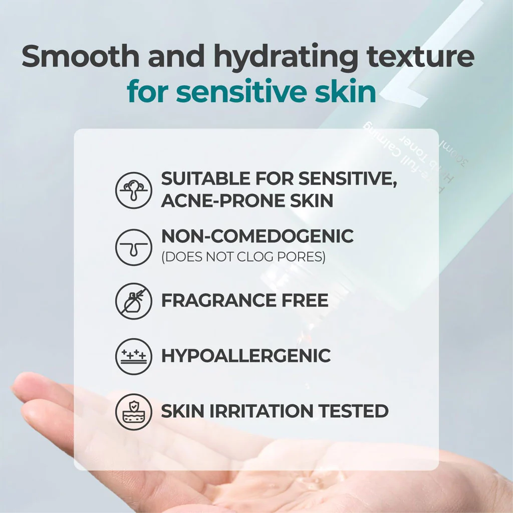 No.1 Pure-full Calming Herb Toner (300ml) - Image 3
