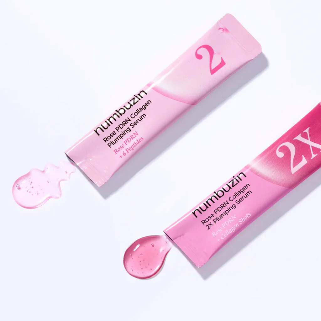 No.2 Rose PDRN Collagen Plumping Serum (1.2ml x 10ea) - Image 2