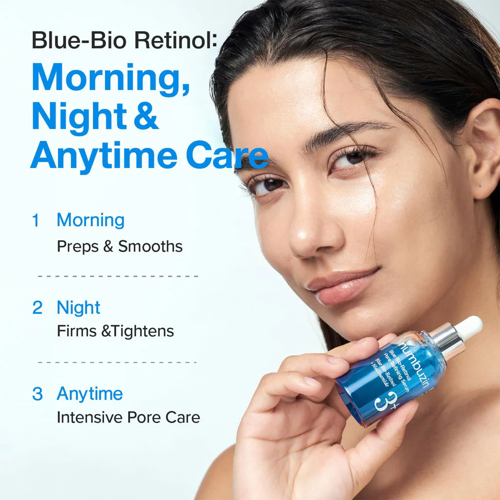 No.3 Blue Bio-Retinol Pore Refining Serum (30ml) - Image 4