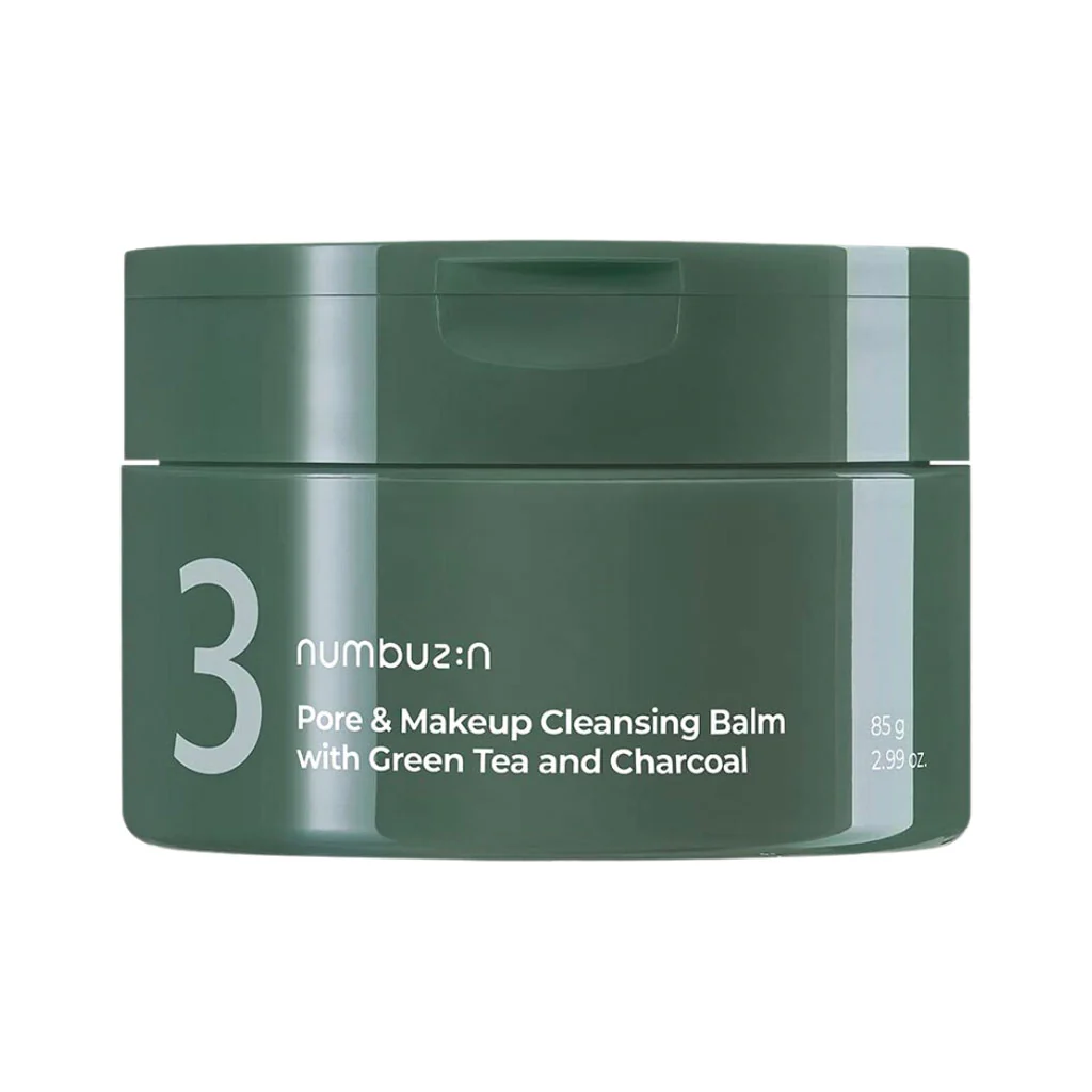 No.3 Pore & Makeup Cleansing Balm with Green Tea and Charcoal (85g)