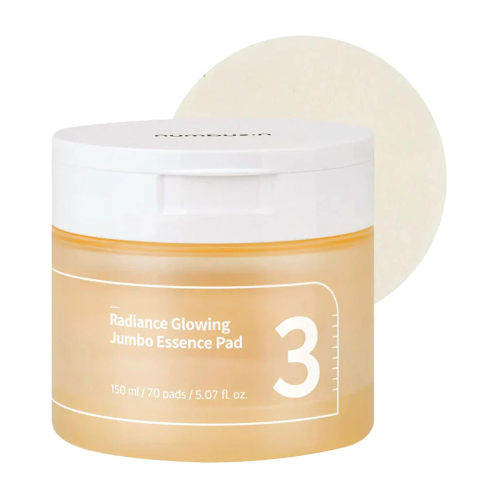 No.3 Radiance Glowing Jumbo Essence Pad (70pcs)