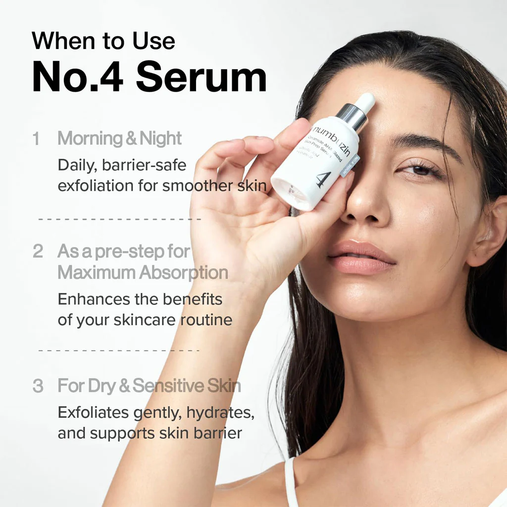 No.4 Ceramide AHA Glazed Skin Prep Serum (30ml) - Image 3