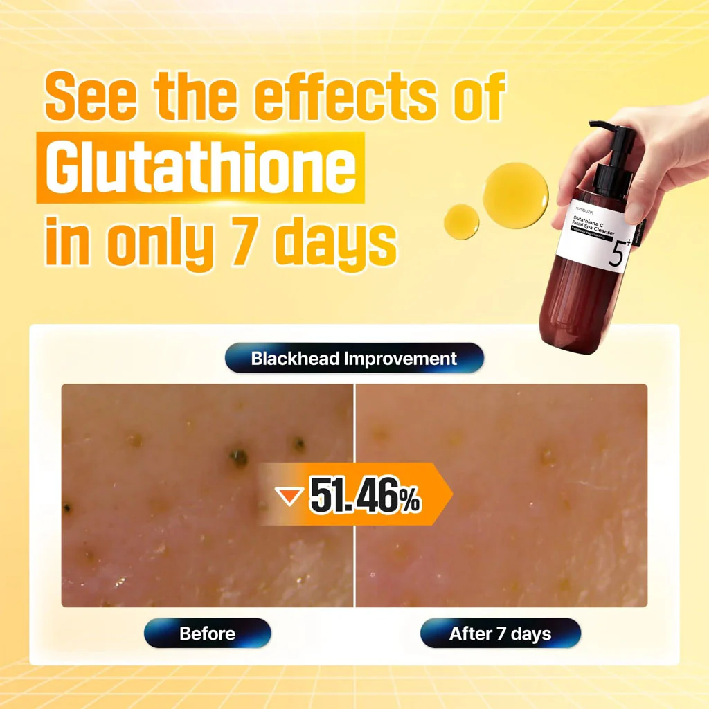 No.5+ Glutathione C Facial Spa Cleanser (200ml) - Image 2