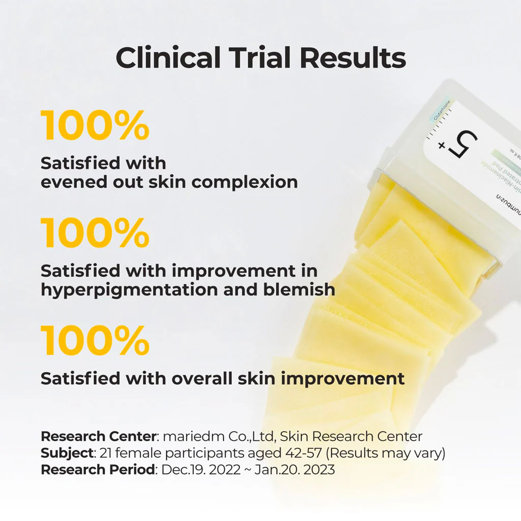 No.5 Vitamin-Niacinamide Concentrated Pad (70pcs) - Image 4