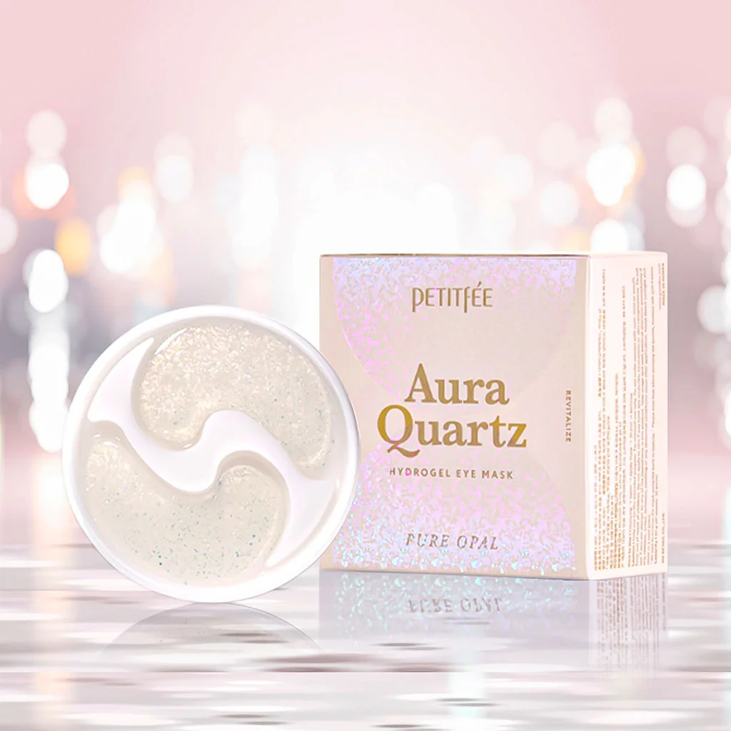 Aura Quartz Hydrogel Eye Mask - Pure Opal - Image 2