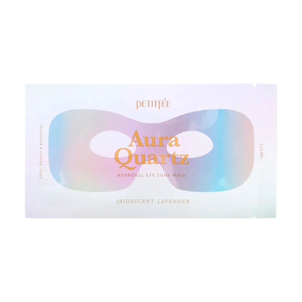 Aura Quartz Hydrogel Eye Zone Beauty Mask (Iridescent Lavender)