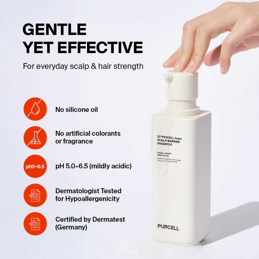 Pixcell Biom™ Scalp Barrier Shampoo (280ml) - Image 2